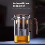 Glass Teapot with Magnetic Filter System